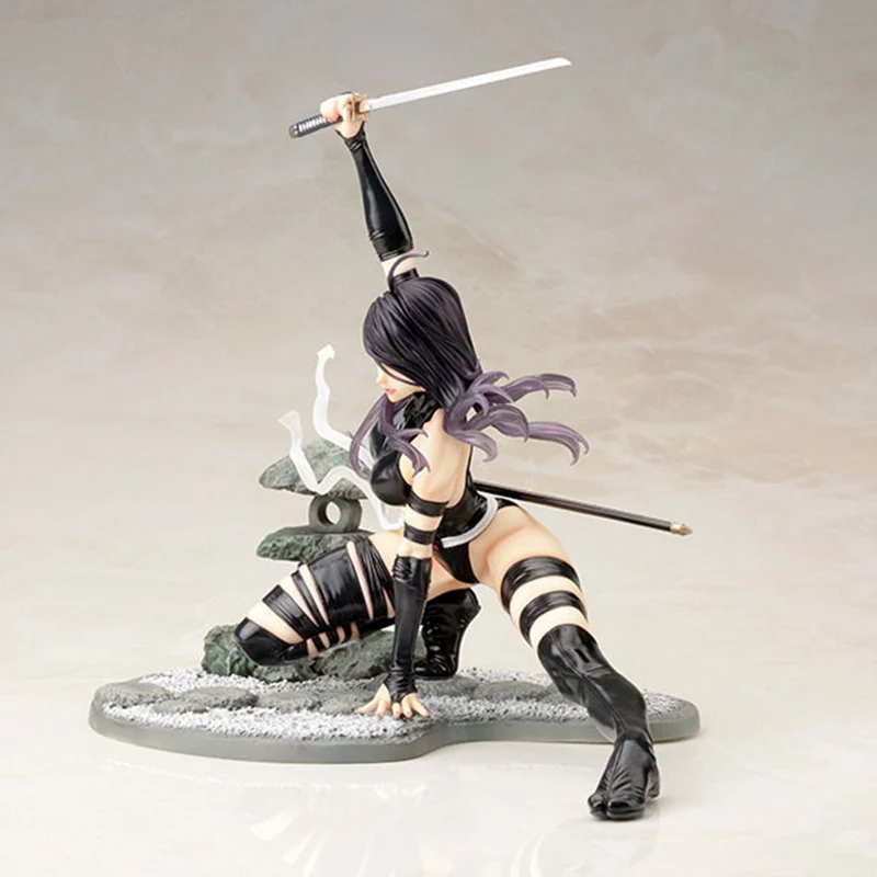 X men Super Hero Psylocke Fighting Ninja версия ПВХ фигурка игрушка Brinquedos|Игровые фигурки и