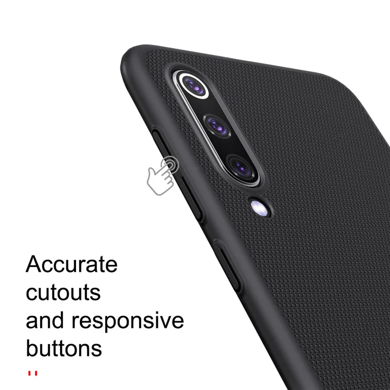 Nillkin Super Frosted Shield Case для Xiaomi MI 9 SE 9SE Ultra Thin Matte PC Hard Cover Стильный дизайн с точками.