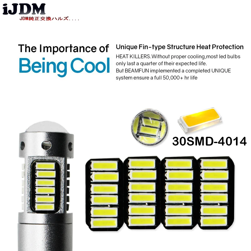 IJDM T10 лампа w5w светодиодный дневные ходовые огни 912 921 906 168 T10 светодиодный просвет светильник тормоза Поворотная сигнальная лампа 12V 6500k белый янтарь желтого и красного цветов
