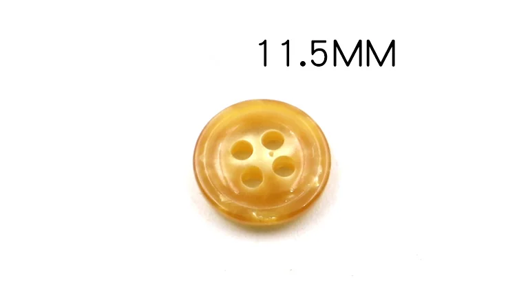 10 шт./лот цветная круглая четырехглазная имитация ракушки Пряжка рубашка