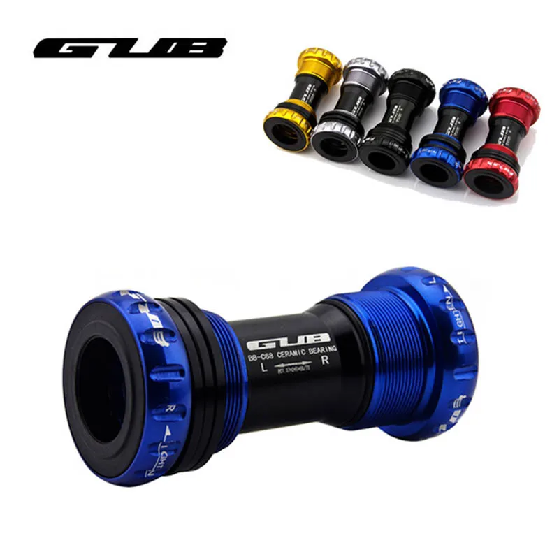 

High Quality Threaded Ceramic Shaft (Outer Dia 41mm, Inner Dia 24mm) MTB Road Bike Axis Bottom Brackets Cycling Bicycle Parts