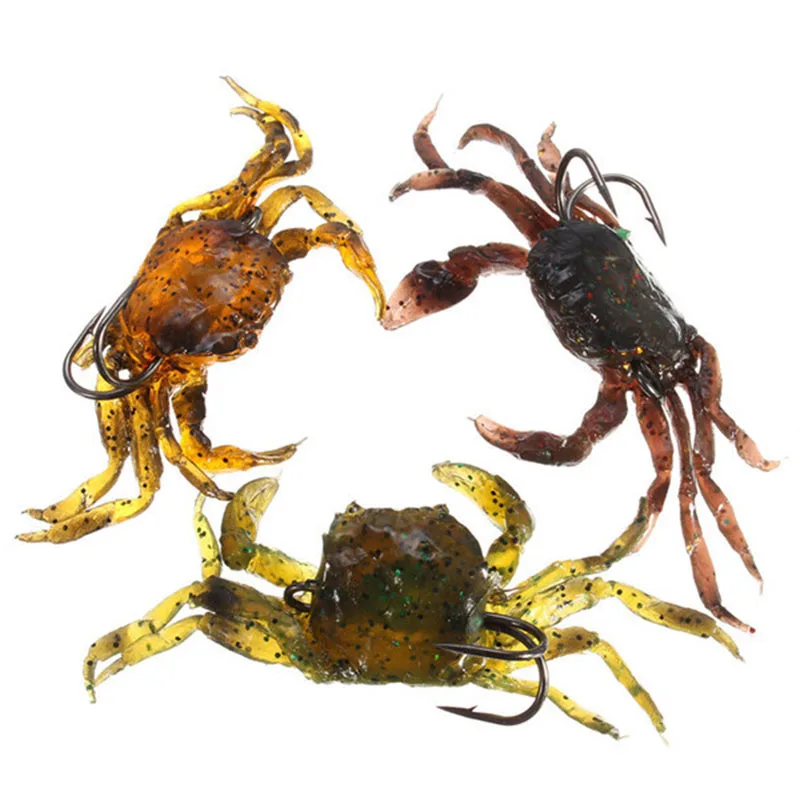 Горячая 1 шт. 3D реалистичные искусственные мягкие рыболовные приманки приманка