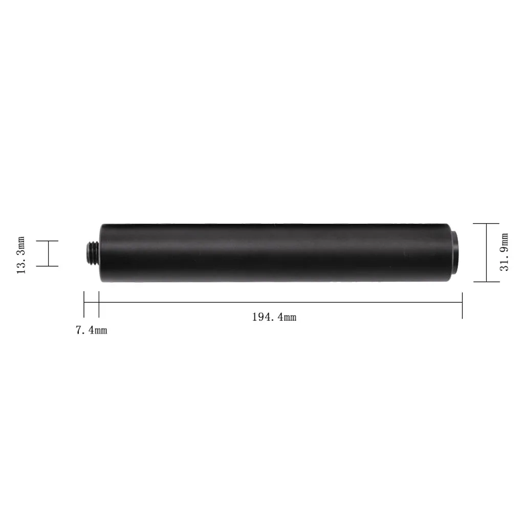 Горячая Новинка 2 шт./компл. 7,87 ''/8,03'' Профессиональный алюминиевый удлинитель кия удлиненное соединение прикладочный бильярдный держатель удлинитель