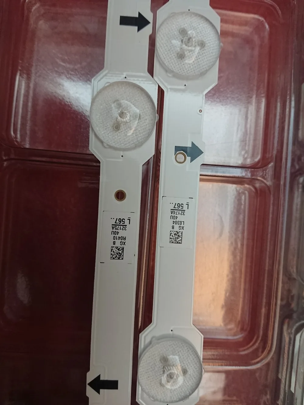 Новинка 10 наборов = 120 шт. светодиодных лент для Samsung UA40HU6000J DUGE 400DCA R4 400DCB 32174A
