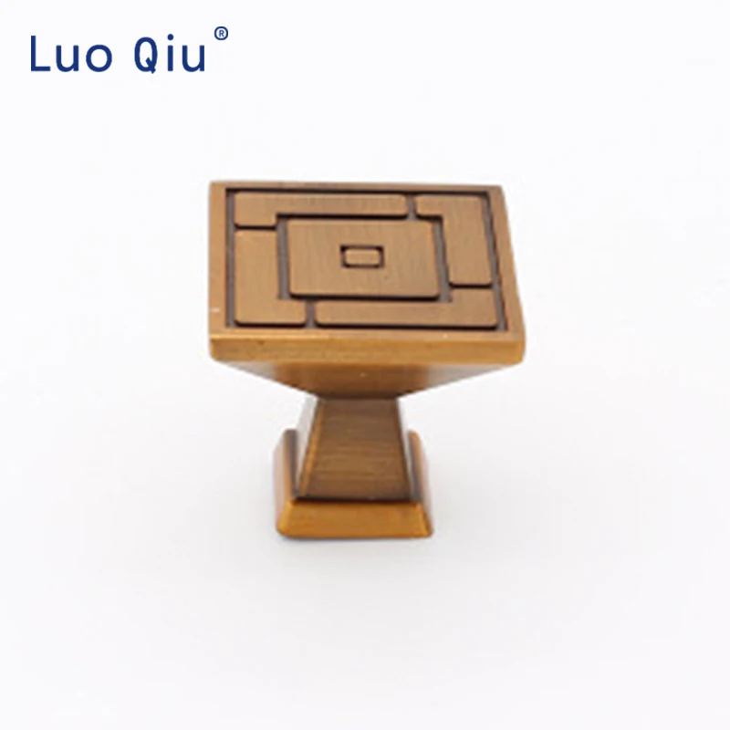 Ретро простая ручка китайский тип синяя бронзовая дверь шкафа шкаф ящик для