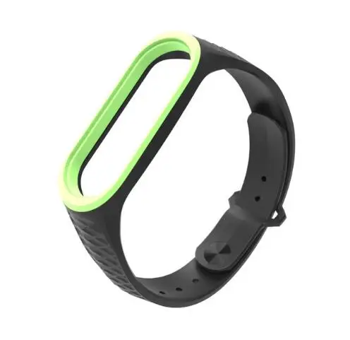 Mi jobs mi band 3 mi Band 4 браслет на запястье Aurora силиконовый спортивный ремешок для Xiaomi mi Band 3 mi Band 4 анти-потеря