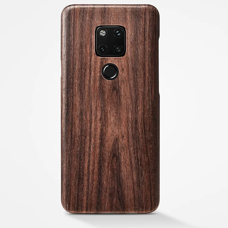 Натуральный Деревянный чехол для телефона для huawei mate 20 PRO чехол-накладка mate 20 X. Mate20/орех/розовое дерево/черное ледяное дерево/ракушка(натуральное дерево - Цвет: Black Rosewood