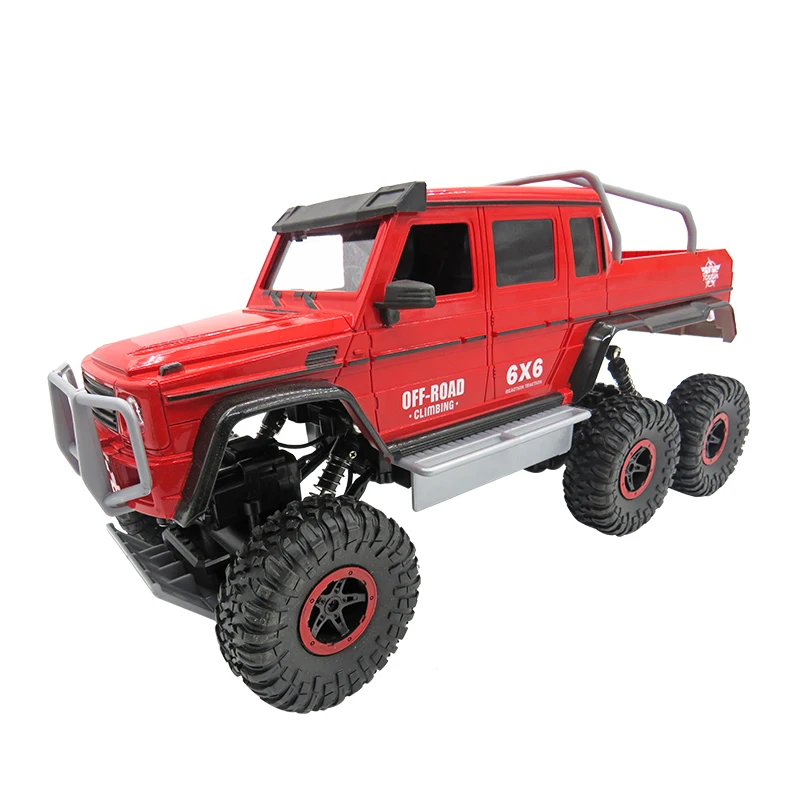 Flytec 699 1:12 2 4 г 6WD альпинист защитник RC автомобиля Wrangler Дизайн с светодиодный
