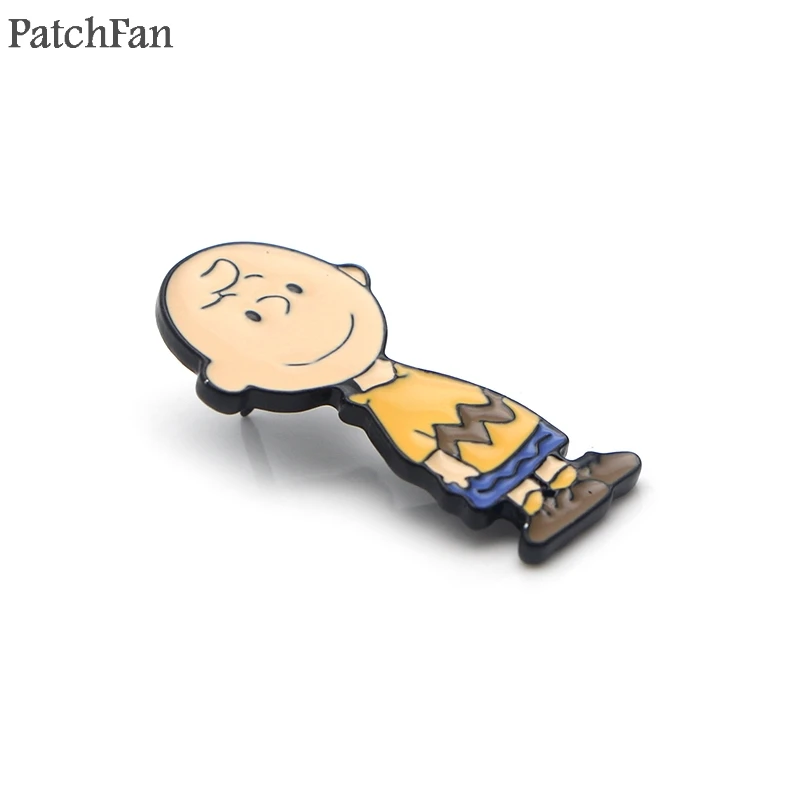 Patchfan собаки мультфильм цинкового сплава шпильки значки para рубашка сумка Одежда Кепка рюкзак броши для обуви Значки украшения A1834