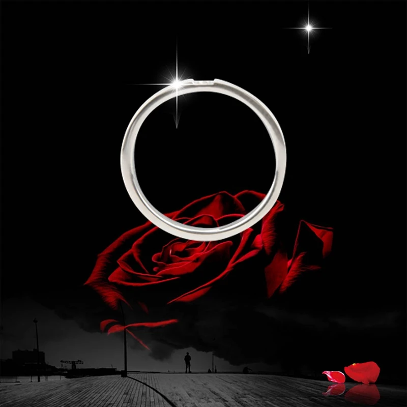 Золотое корейское модное кольцо с розой имитация бриллиантов изящное ювелирное