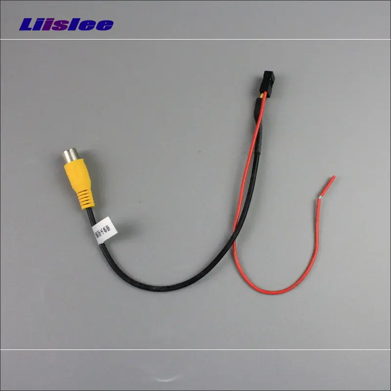 Liislee Оригинальный дисплей вход RCA провод для Nissan Qashqai Juke Dualis 2007 ~ 2013 задний