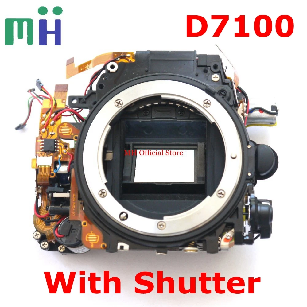 Зеркальная рамка переднего корпуса для Nikon D7100 с зеркальным блоком управления