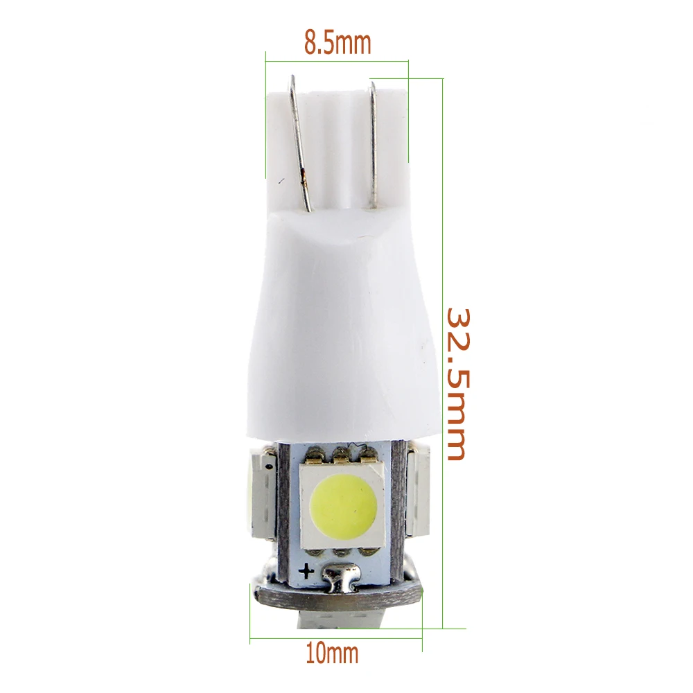 YM E Bright 4 шт. вспышка T12 5050 5 SMD стробоскоп 2 режима лампа для чтения 12 В DC Индикатор