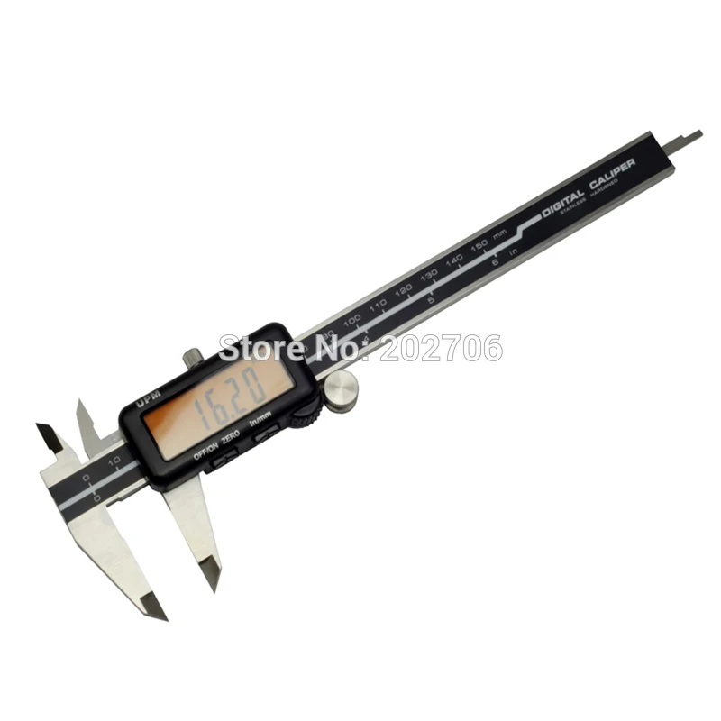 0-150mm digital caliper with USB data out port cable input tool |