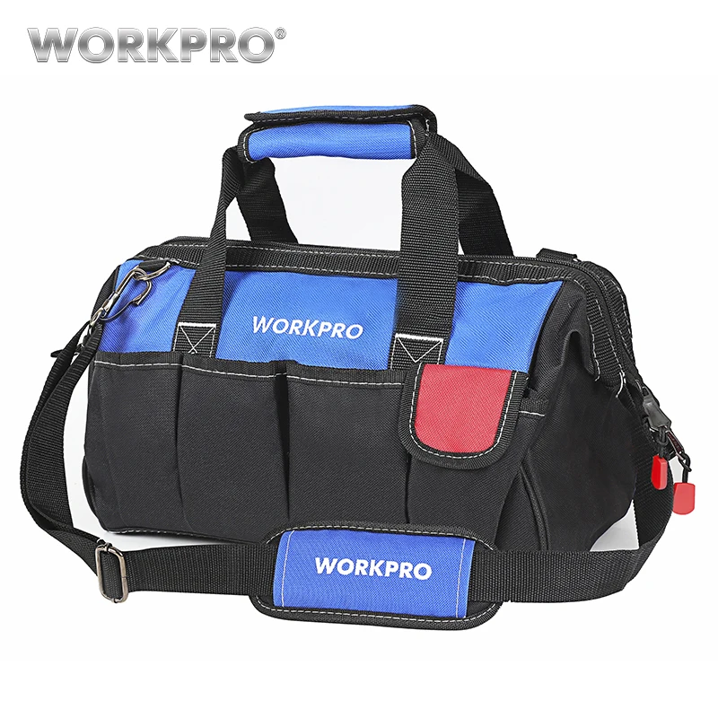 WORKPRO 1" сумки для инструментов водонепроницаемые базовые сумки для хранения инструментов сумки через плечо