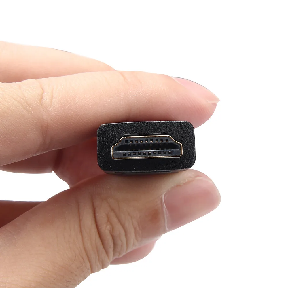 6 футов 1 8 м VGA HDMI золотистый штекер на Мужской кабель 1080P телефон с проводом м/м ye11.8