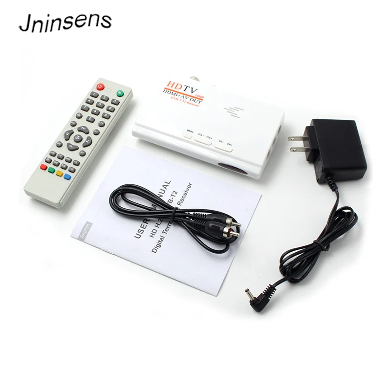 Высокое качество 1080P HDMI DVB-T DVB-T2 ТВ-тюнер приемник ТВ-приставка цифровой наземный HDMI/AV выход для ПК lcd CRT мониторы