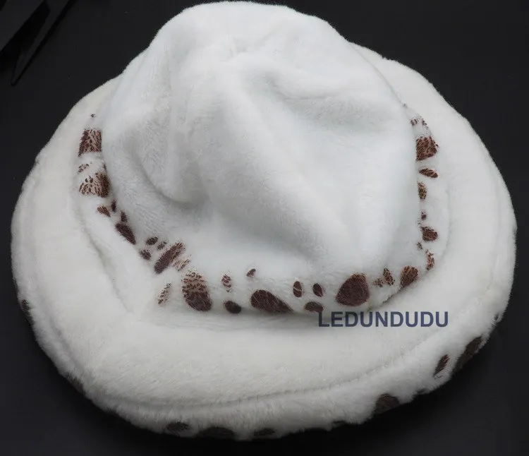 Аниме one piece косплей аксессуары Doctor 2nd Trafalgar Law Hat Хэллоуин точка печати теплые шапки