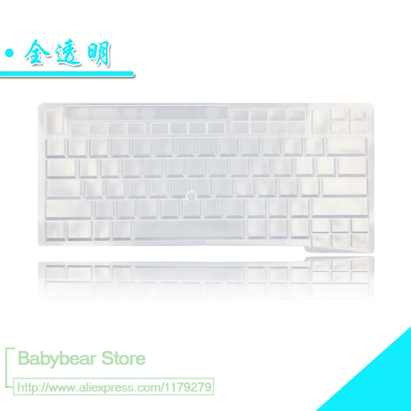 transparent Клавиатура кожного покрова протектор для lenovo IBM Thinkpad T510I T520 T520I T420 W510T W520 T510 T420I T420S T400S X220i T410 T410s - Цвет: transparent
