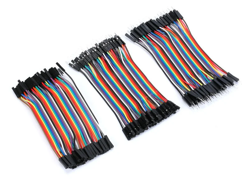 120 шт. dupont lines 40P 10 см 1pin папа Папа Женский Кабельный соединитель макетная плата