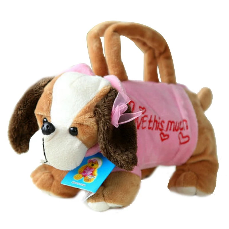 3D Dog Bags Kid Toys Handbag 25*10cm|toy handbag|handbag handbagskids handbags |