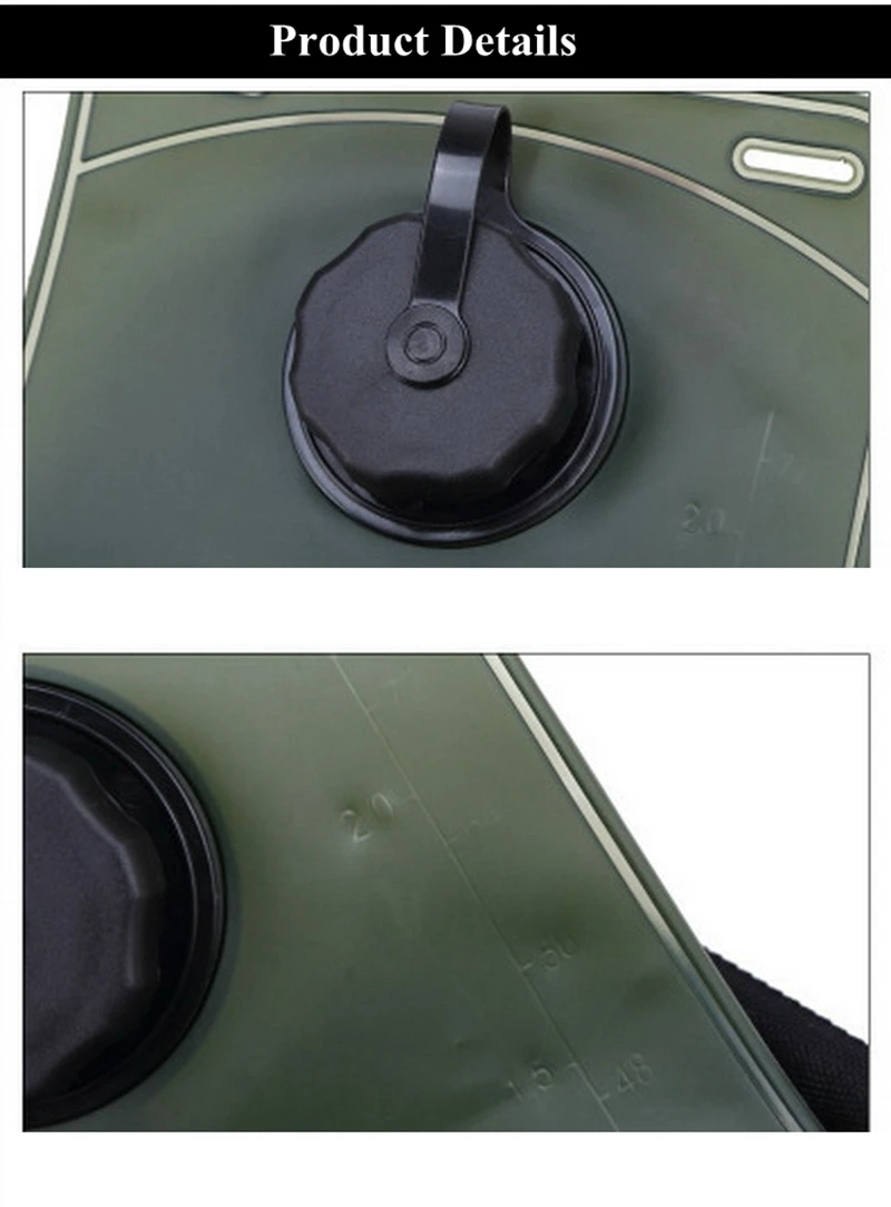 3L 2.5L 2L EVA сумка для питьевой воды, Портативная сумка для воды для велоспорта, кемпинга, пешего туризма, альпинизма
