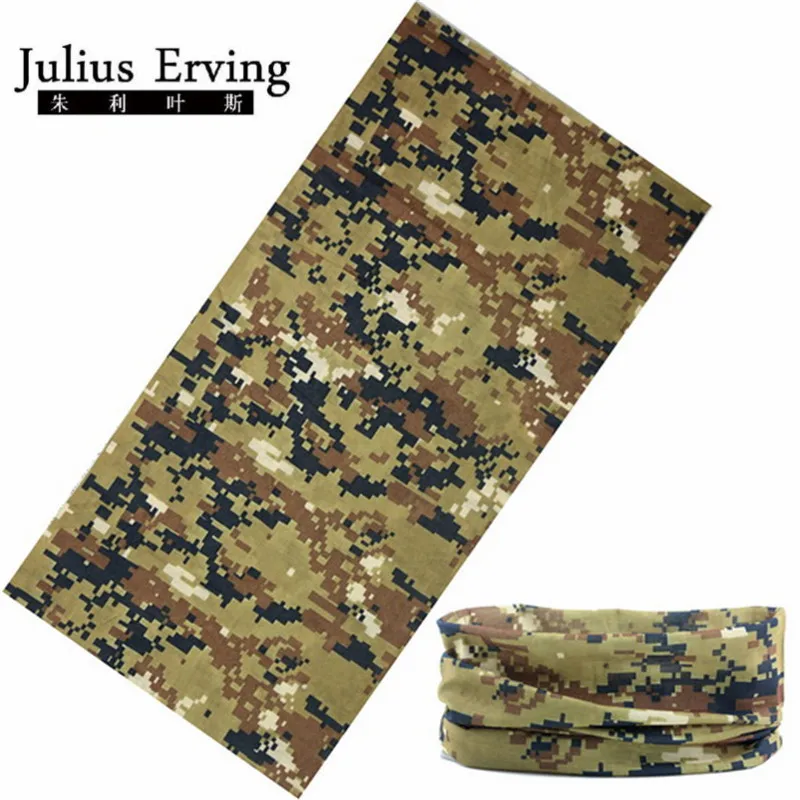 Анти УФ Камуфляж бесшовная Бандана Повязка На голову маска для лица волшебный