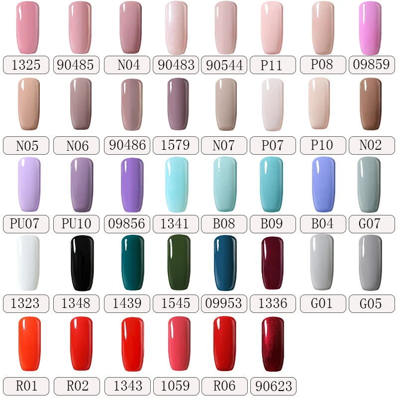 CHARM CHICA 6 мл Гель лак для ногтей розовый телесный цвета замочить УФ гель Vernis