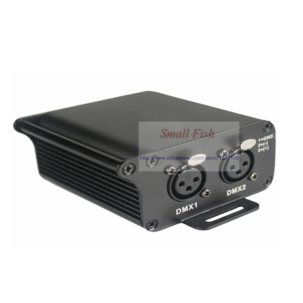 Billig Neue Bidirektionale Signal Konverter DMX512 Ausgang RJ45 Net Anschlüsse DJ Ausrüstung Für Disco Karaoke KTV Party Bar Treffen Rede