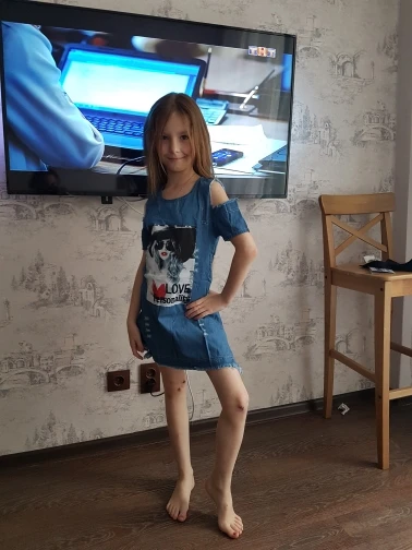 Детские платья для девочек джинсовое платье летнее платье-бюстье одежда с