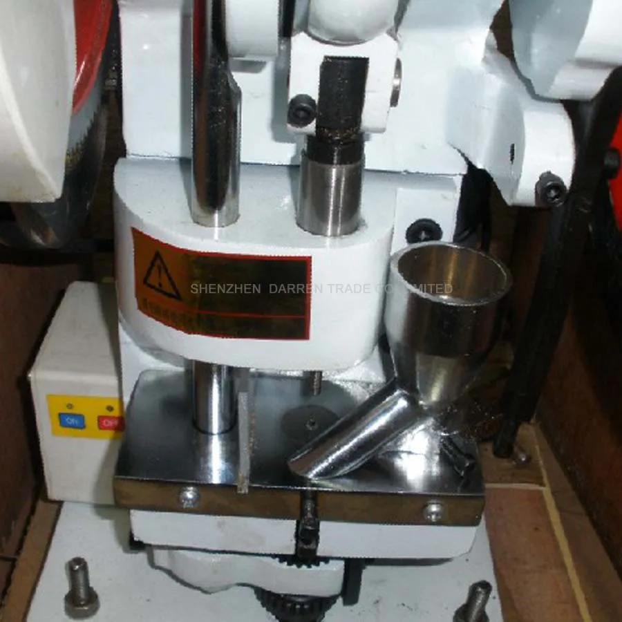 

1pc Single punch tablet press machine TDP-5 type, 50KN pressure press harder pill. Pill maker 110V or 220V motor