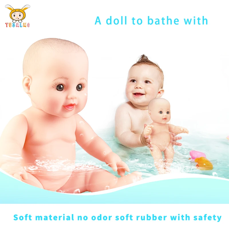 2019 reborn baby bebek кукла ребенок 12 дюймов 25 см куклы девочка пупи Детская силиконовая