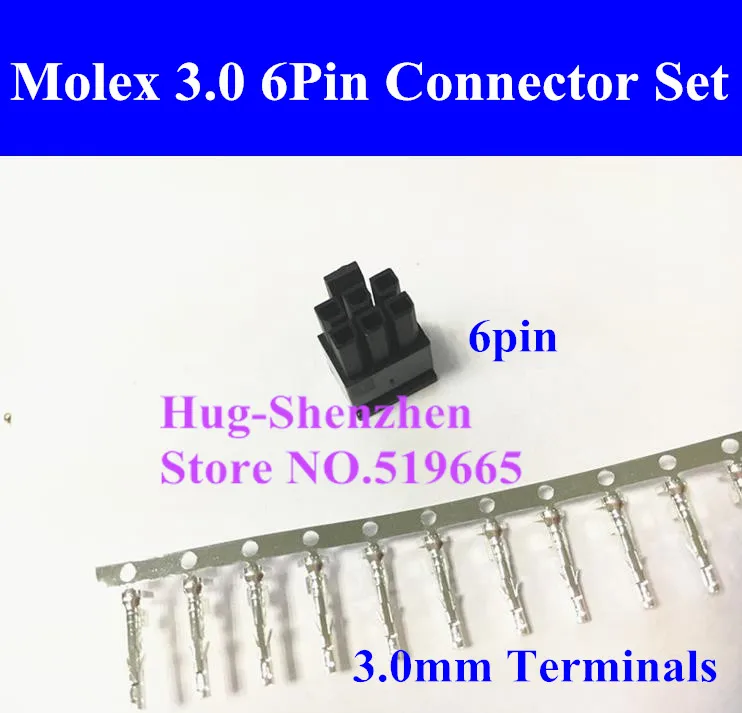 Оптовая продажа 3 0 шт. Molex 43645 мм 2*3 штырька 6 штырьков 0600 3000 Штекерный разъем