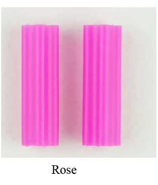 Rose 2 шт силиконовый кусачки крышка Защитная крышка конфеты Звезда Форма ногтей мертвые ножницы для удаления нежелательной кожи рукав Маникюр Педикюр дизайн ногтей набор инструментов - Цвет: Rose