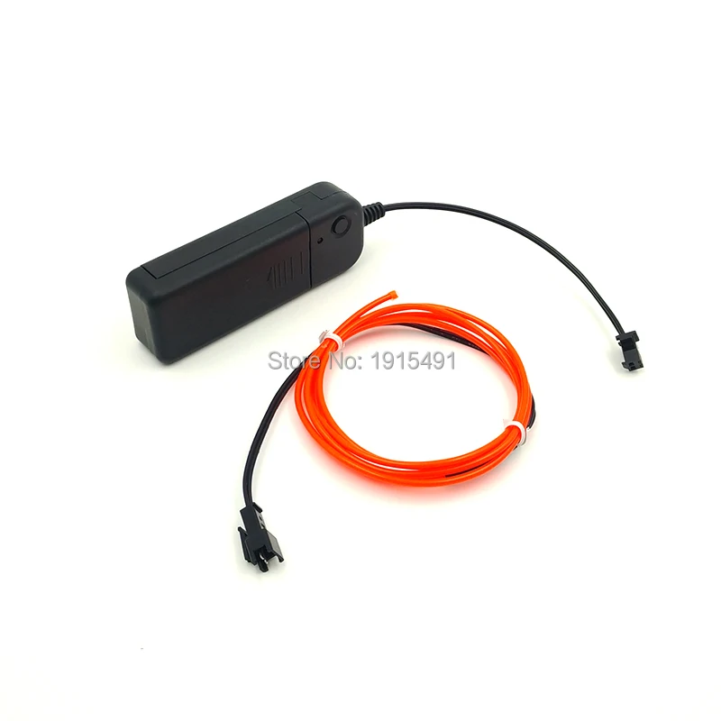 DC 3V EL drives + 2 3 мм гибкий 1 метр провод веревка трубка Неоновая Новинка свет для