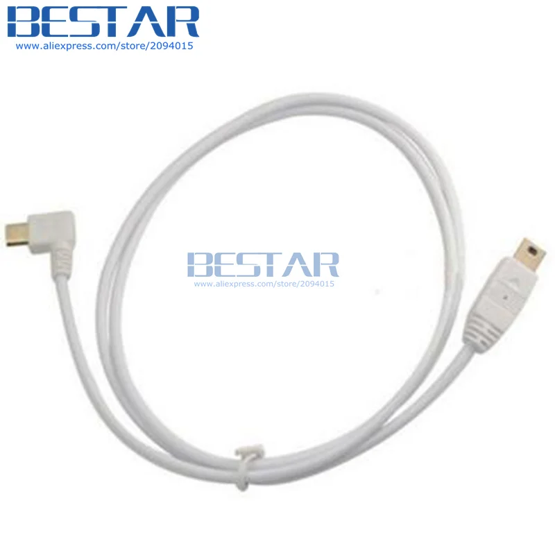 USB OTG кабель Угловой 90 градусов Micro 5 pin 5P папа к Mini 2 0 B 5pin адаптер удлинитель хост