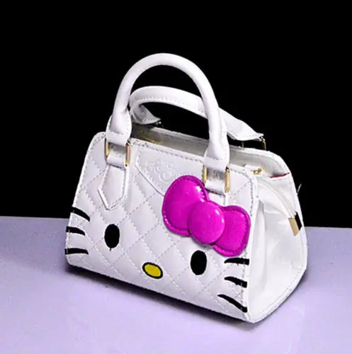 Новая маленькая сумка через плечо Hello kitty для женщин и девочек кошелек на 2019|bag