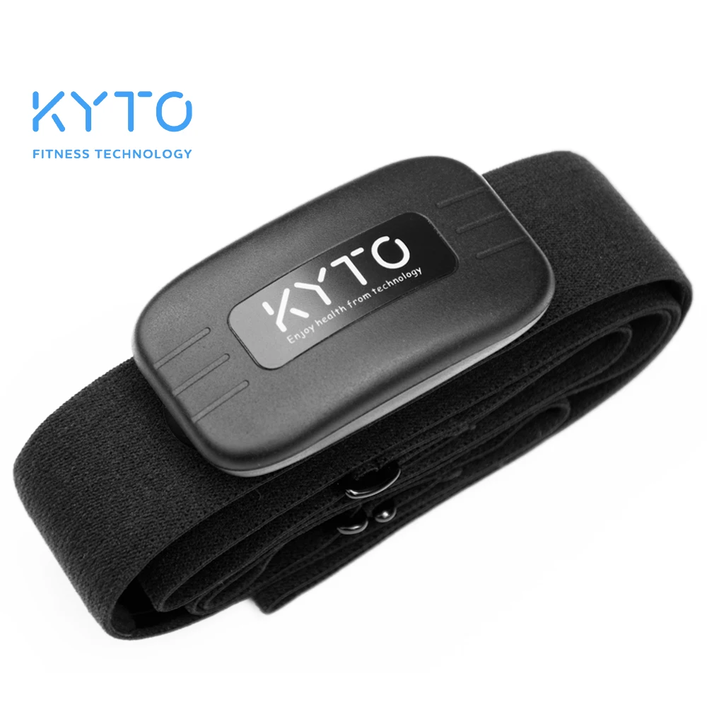 KYTO монитор сердечного ритма нагрудный ремень Bluetooth 4,0 Пояс Фитнес умный датчик водонепроницаемый оборудование для спортзала Спорт на открытом воздухе