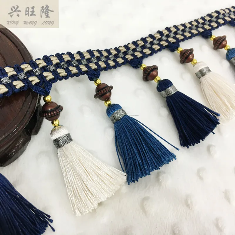 Роскошные бусины XWL 12 м/лот 9 см в ширину|tassel fringe|beaded tassel fringedecorative fringe |