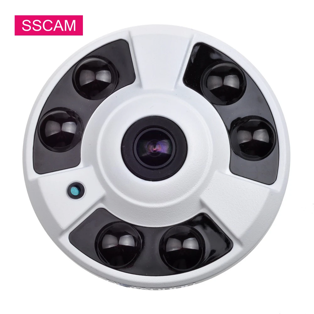 

High Resolution 5.0 Megapixel AHD Security CCTV Camera Indoor Wide Angle Fish Eye Infrared Video Surveillance Dome Camera 20M IR