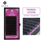 Ресницы для наращивания, норковые, 0,03 CD, 1 шт.