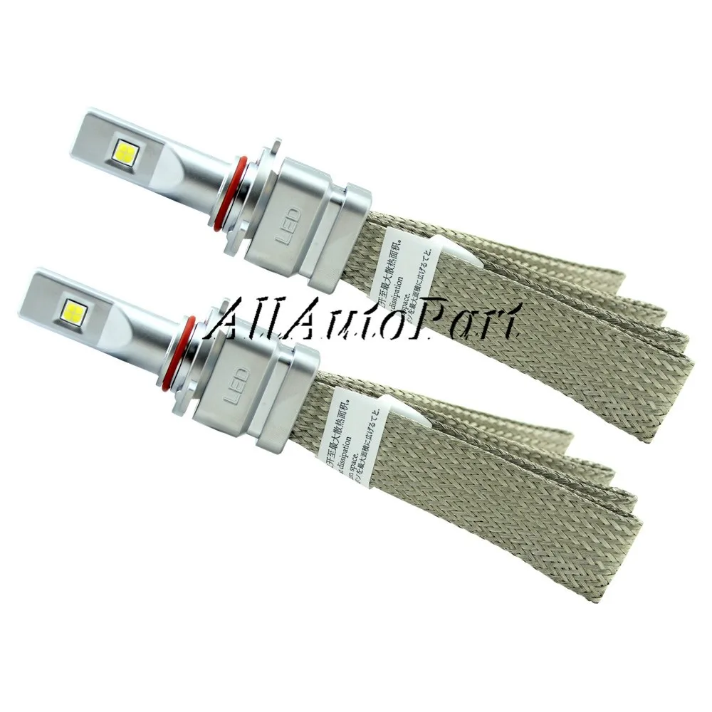 2 шт. 9006 Led H4 фары автомобиля 80 Вт 10000lm HB4 светодиодные лампочки H1 H3 H7 H8 H9 H11 9005 9006 автомобилей фары 6000 К Туман лампа