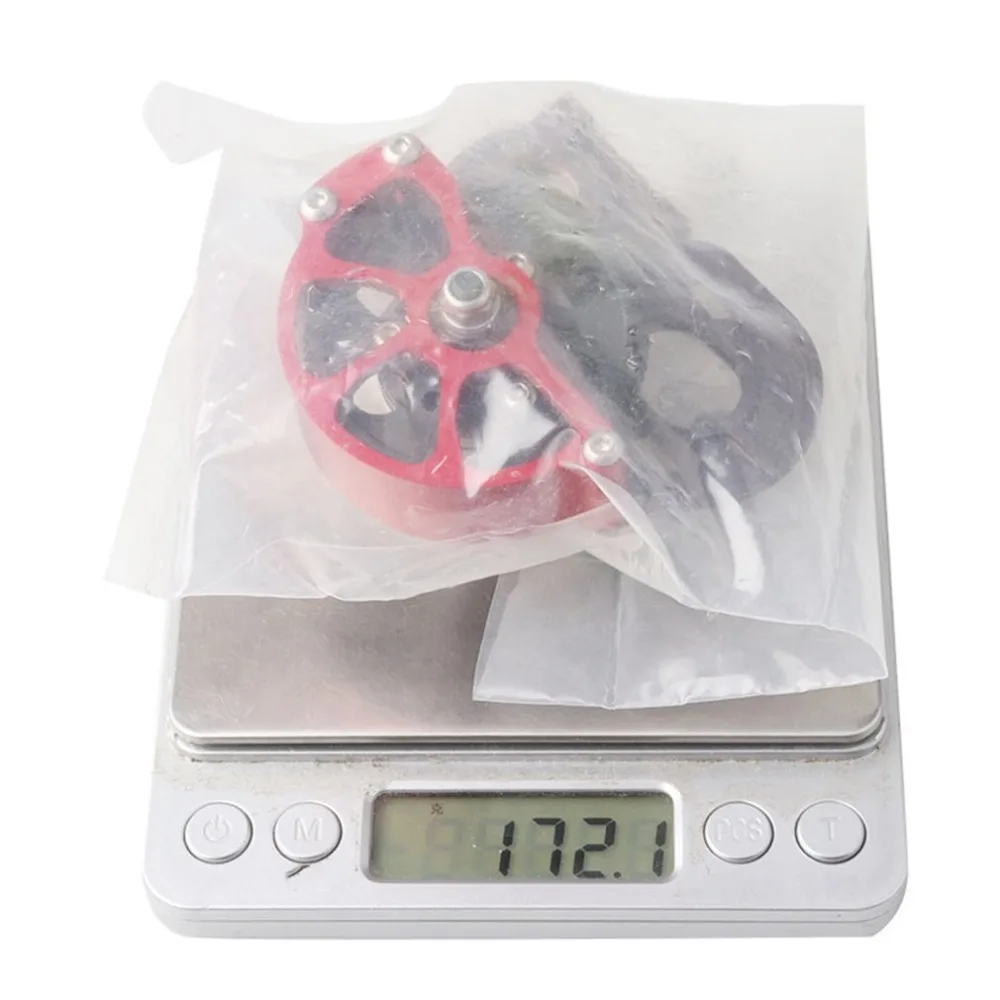 1 шт. Титан красный 1/10 RC Гусеничный SCX10 все металлические коробки передач/центр