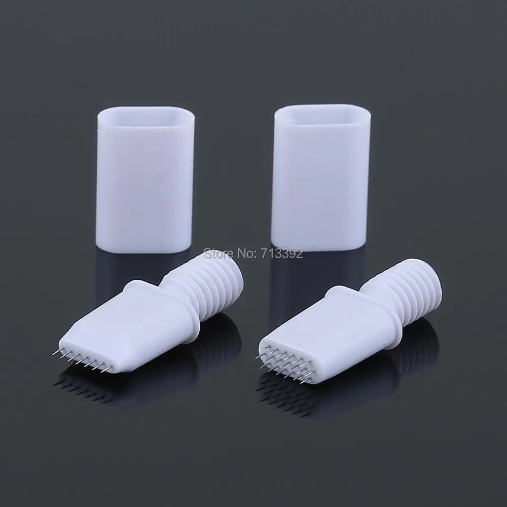 10pair (20pcs) 7 Pins 19 Blades for Manual Pen Semi Permanent Makeup Needles Fog Microblading Eyebrow Tattoo Accessories | Красота и