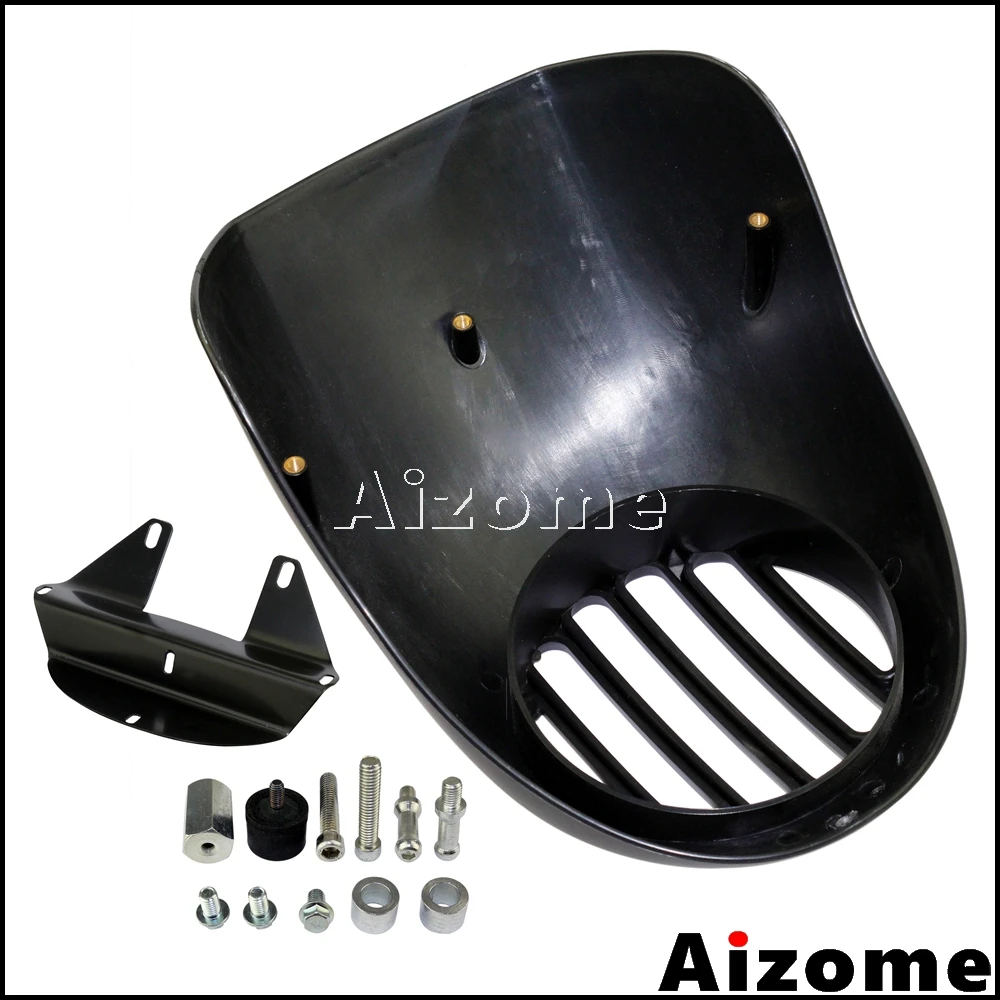Мотоцикл 5 3/4 &quotфара обтекатель для Harley Sportster XL 87 10 Dyna 95 05 FXR FXRS 82 94 фары капот (EX C FXDWG