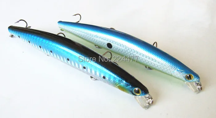 

15g 12cm Sea Fishing Lure Suspension Bait China Fishing Tackle Hard Plastic Bait