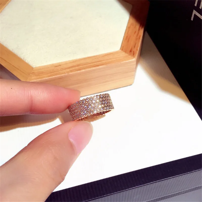 Charmwin новые модные корейские Открытые Кольца для женщин Регулируемые кольца