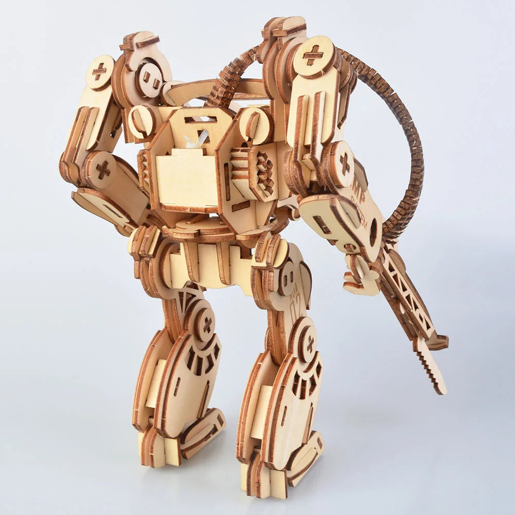 3D Деревянный пазл самосборка мультяшная игрушка для детей сделай сам набор