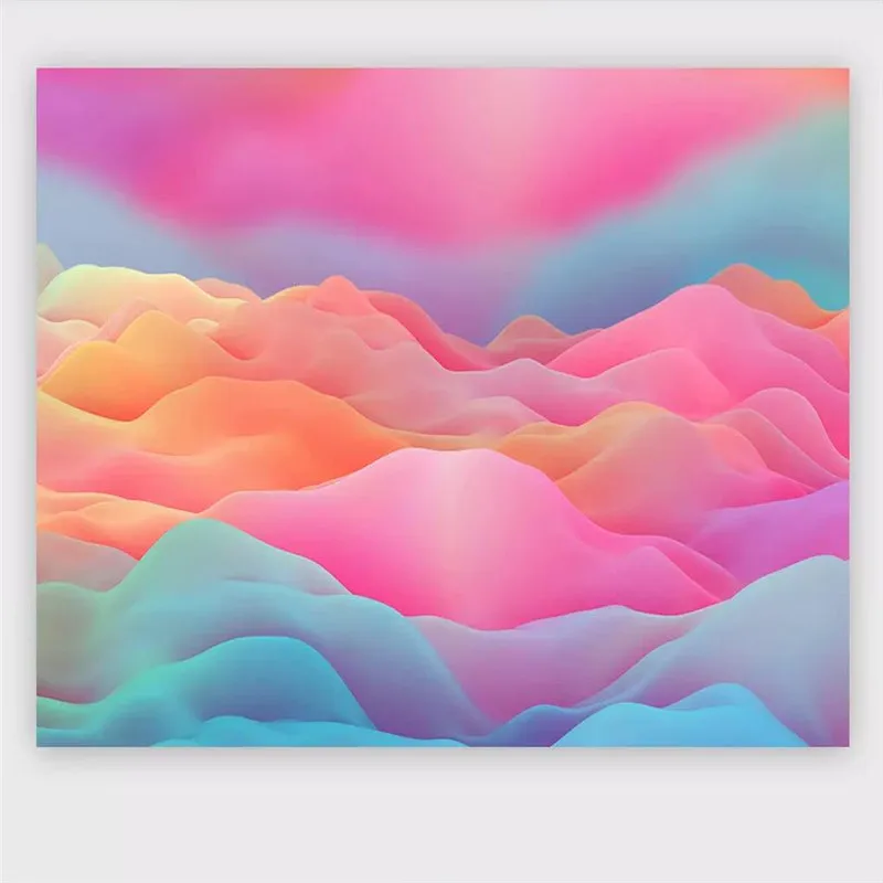 Color fantasy background wall professional production mural wholesale wallpaper custom poster photo | Обустройство дома