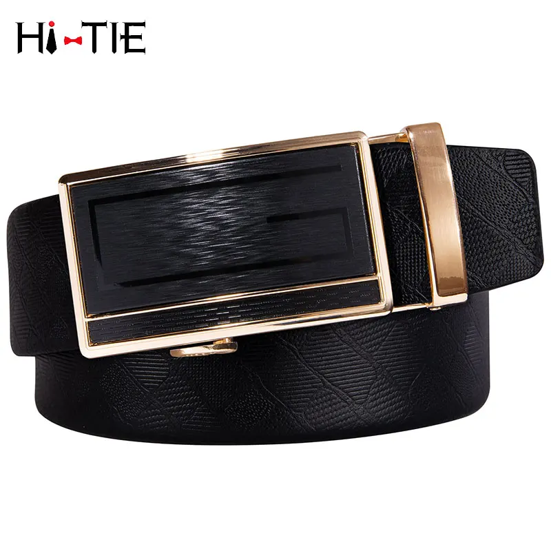 Мужской брендовый ремень из воловьей кожи Hi Tie для свадьбы 2020 новый дизайнерский